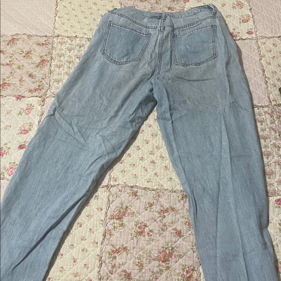 Sky Blue Casual Jeans - Picture 3 of 5